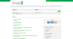 Desktop Screenshot of integralife.jobs
